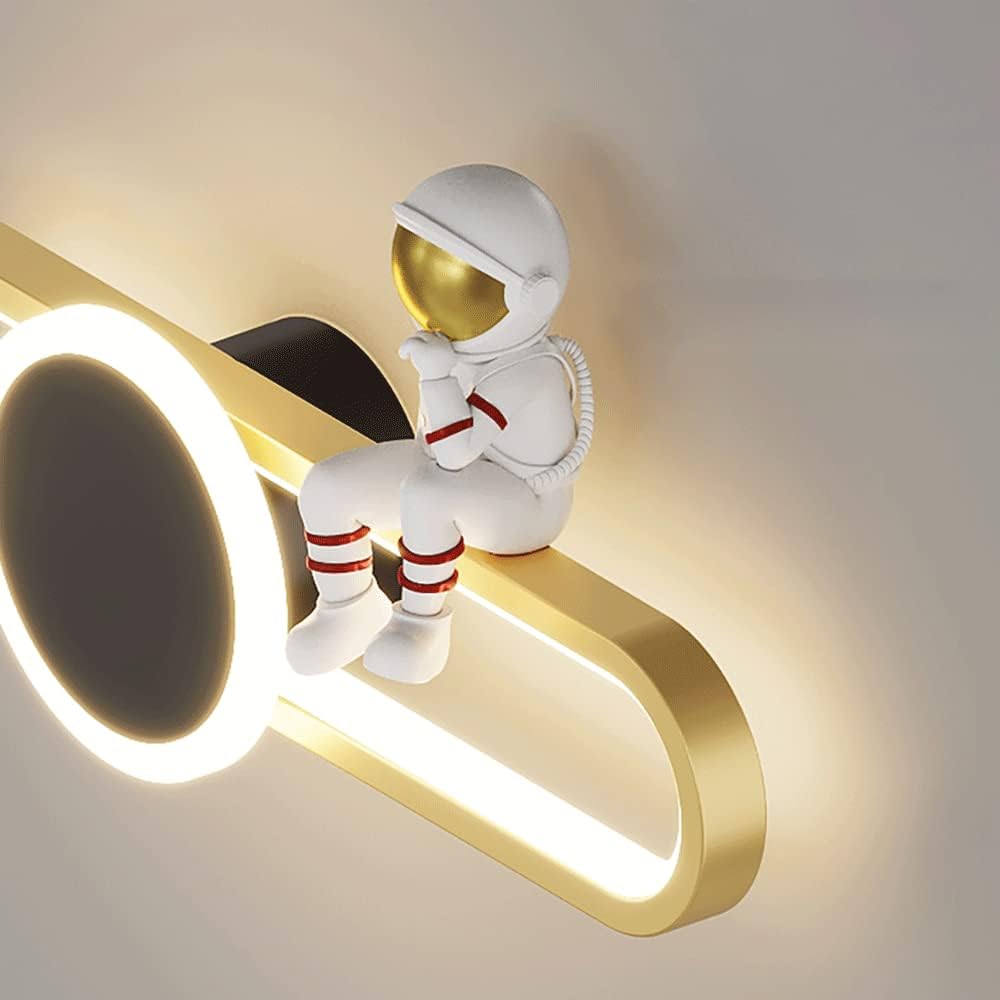 Appliques Murales De Chevet Créatives Pour Chambre À Coucher, Applique Murale Led Moderne 21 W Avec Lumières De Fond De Cadre Annulaire, Applique Murale Simple Pour Chambre D'Enfant Avec Kit D