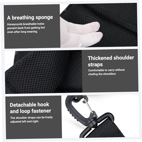 Sac de poitrine multi-poches doté d'une sangle ajustable ergonomique - 4