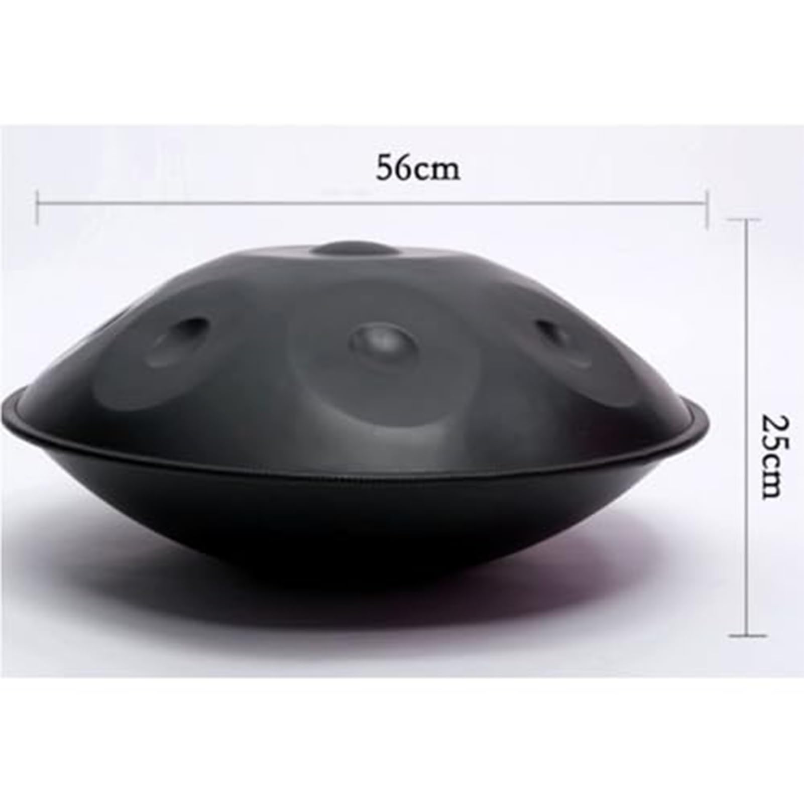 22-Zoll-Handpan-Sets, 9/10/12-Töne Mandala-Stahl-Hand Pan-Percussion-Instrumente, Handpan-Instrument In D-Moll Handtrommel Für Erwachsene, Für Meditation, Yoga(A,12 notes)