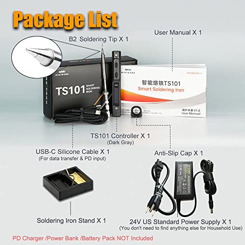 Uy Chan TS100 Dc 65W Pd 45W Power Programmable Smart Mini Electric Portable Soldering Pen thumb #5