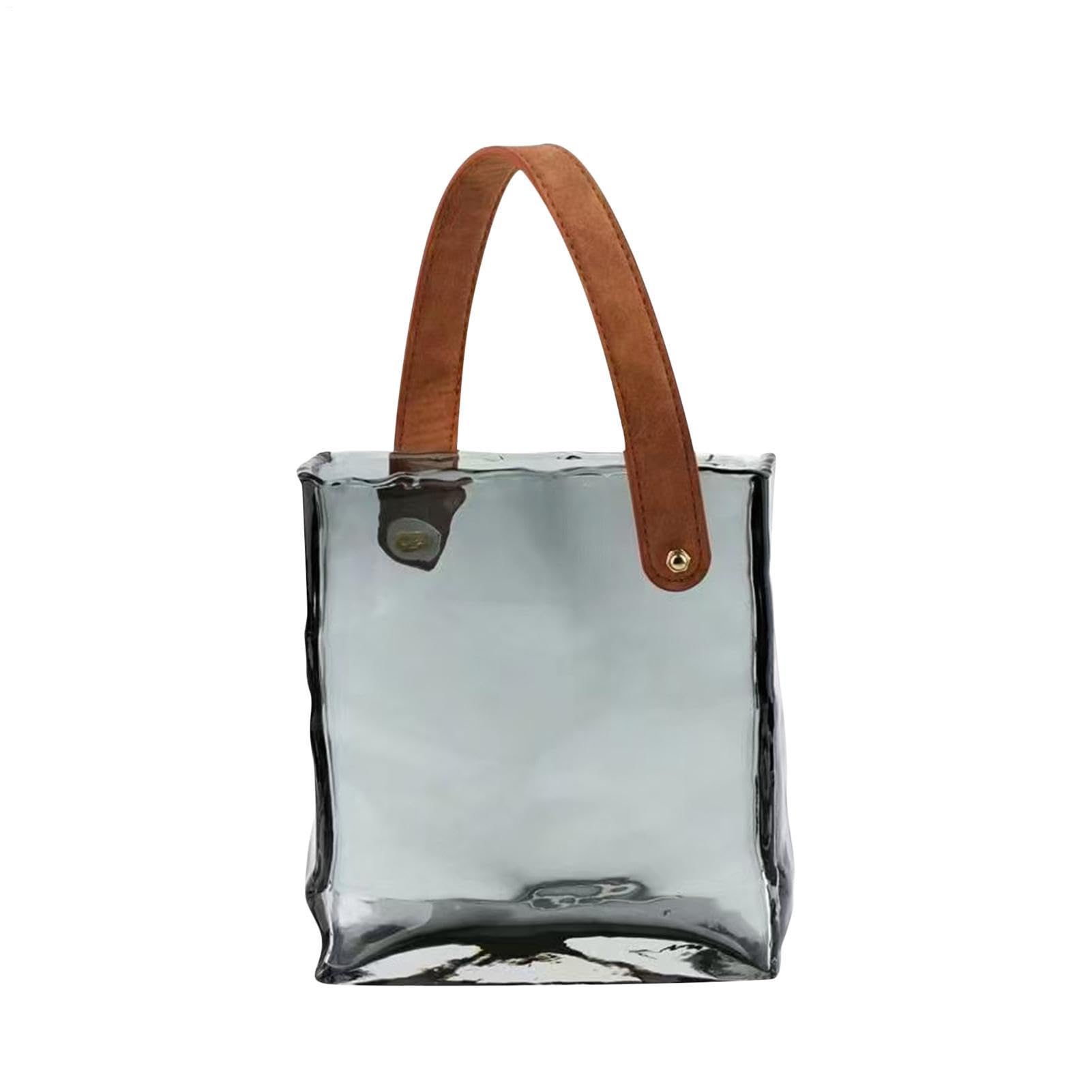 Glashandtasche Moderne Wohndeko Tischdekoration | Blumengesteckhalter Vase Deko für Wohndeko Schlafzimmer Wohnzimmer Büro Landhausstil Geburtstag Einweihung Hochzeit Party