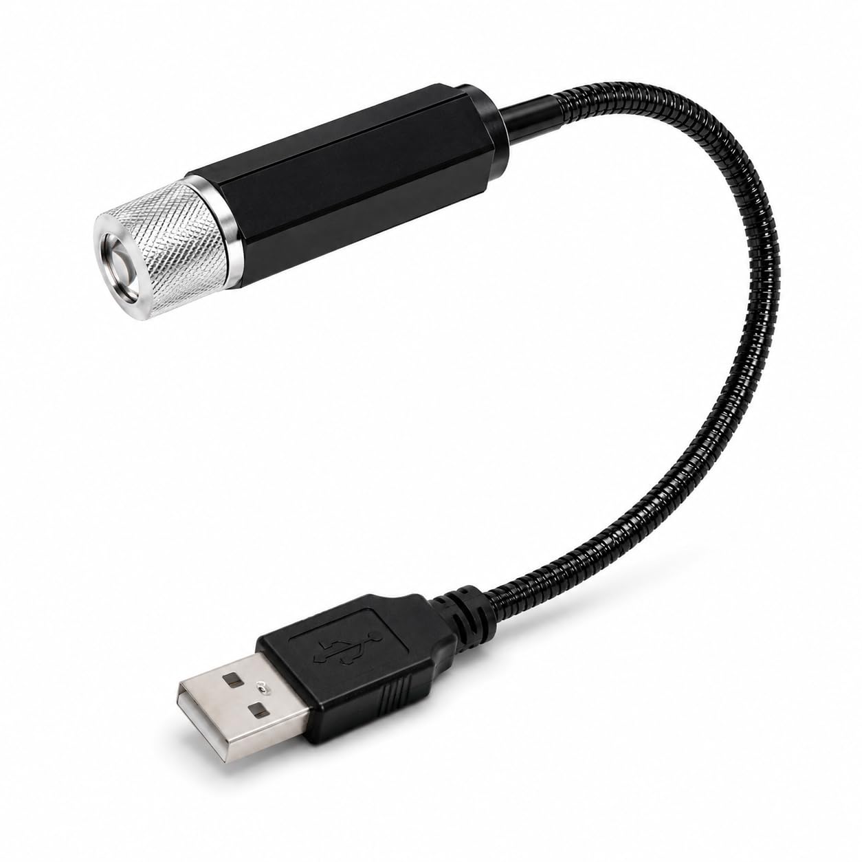 ORIONIS USB Star Projector Light for Car & Room, LED Galaxy Star Laser Atmosphere Light, Flexible Adjustable Neck, USB Powered Light for Bedroom, Party, Home & Vehicle (Pack of 1)-image-43