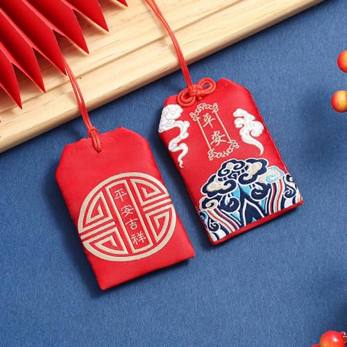 Bolsa clásica china minimalista 2 piezas miniatura 2