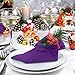 VEEYOO Cloth Napkins - 17 x 17 Inch Purple Dinner Napkin Set of 12, Soft Washable and Reusable Table Napkins for Holiday Dinner, Parties, Wedding and More