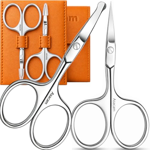 Professional Nose Hair & Eyebrow Scissors - image 1