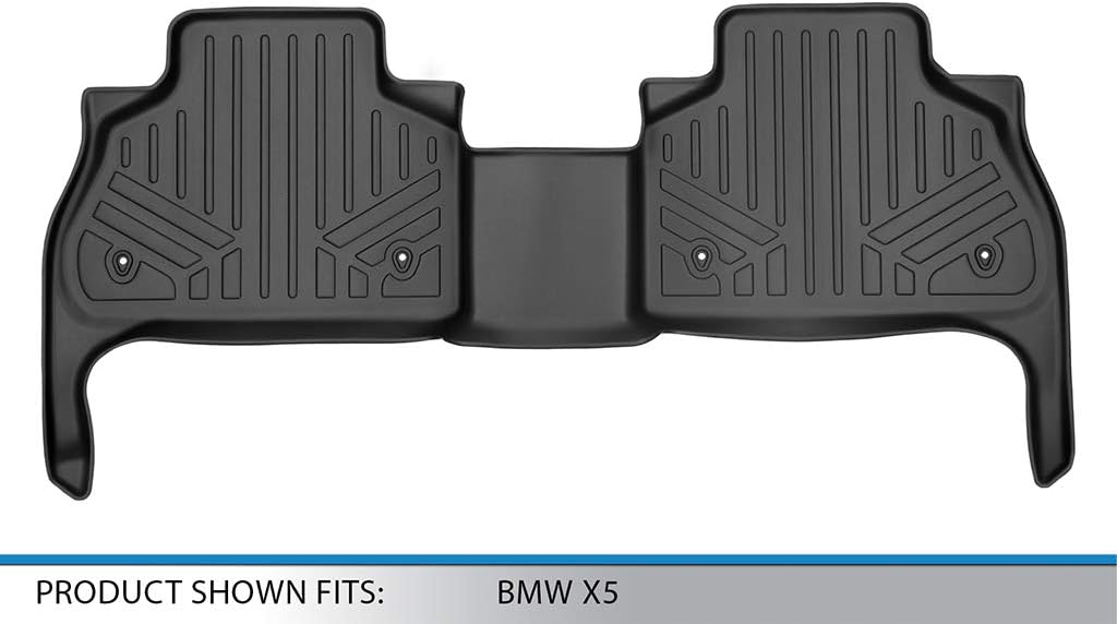 MAXLINER Custom Fit Floor Mats 2nd Row Liner for 2019-2022 BMW X5 40i