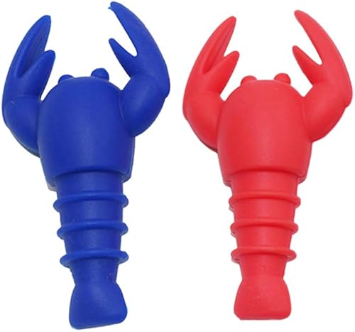 Miniatura 3 de Tapones de vino de silicona, para fiestas, para bebidas, para Halloween, para vino, tapones, tapones, tapón, creativo, para botellas, langosta,