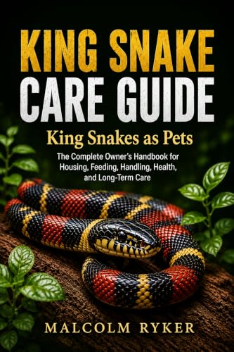 KING SNAKE CARE GUIDE King Snakes as Pets: The Complete Owner's Handbook for Housing, Feeding, Handling, Health, and Long-Term Care (English Edition)