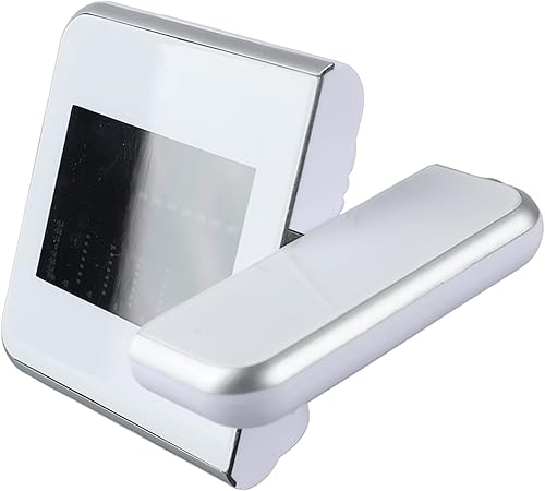 Miniatura 6 de Reloj despertador de proyección para dormitorio, reloj digital con proyector giratorio de 180, pantalla LED transparente, cargador USB, repetición,