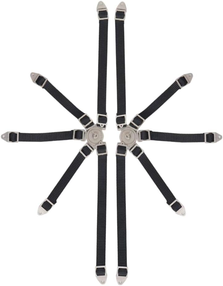 2Pcs 1/10 Driver Seat for Wraith D90 D110 - Black