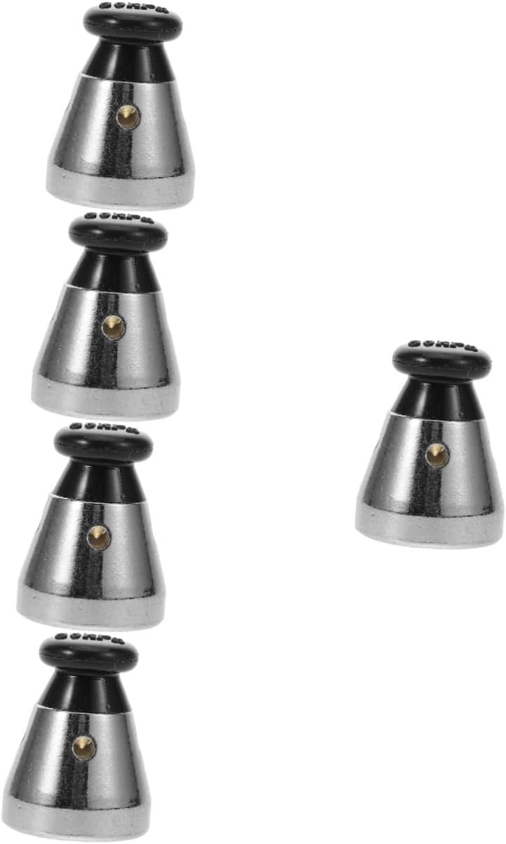 Mikikit 5pcs Hawkins Pressure Cooker Relief Valve Replacement Float Valve for Pressure Cookers