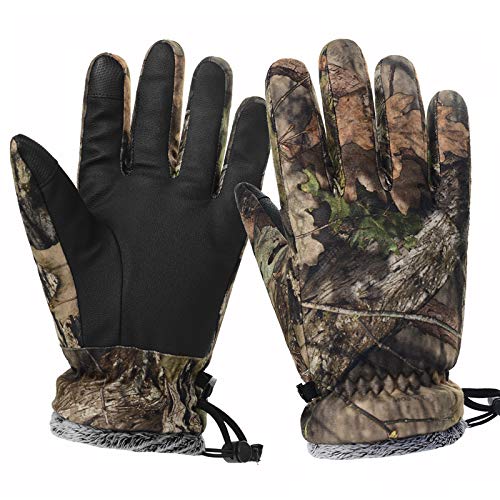 EAmber Camouflage Hunting Gloves Full Finger Winter Windproof Accessories