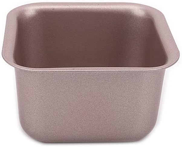 1 6 12 Cups Square Cube Nonstick Heavy Carbon Steel Cake Mold Jelly Pudding Molding Cheese Tart Mould DIY Home Bakeware Gadgets (1pc 6-cup Square Cake Mold)