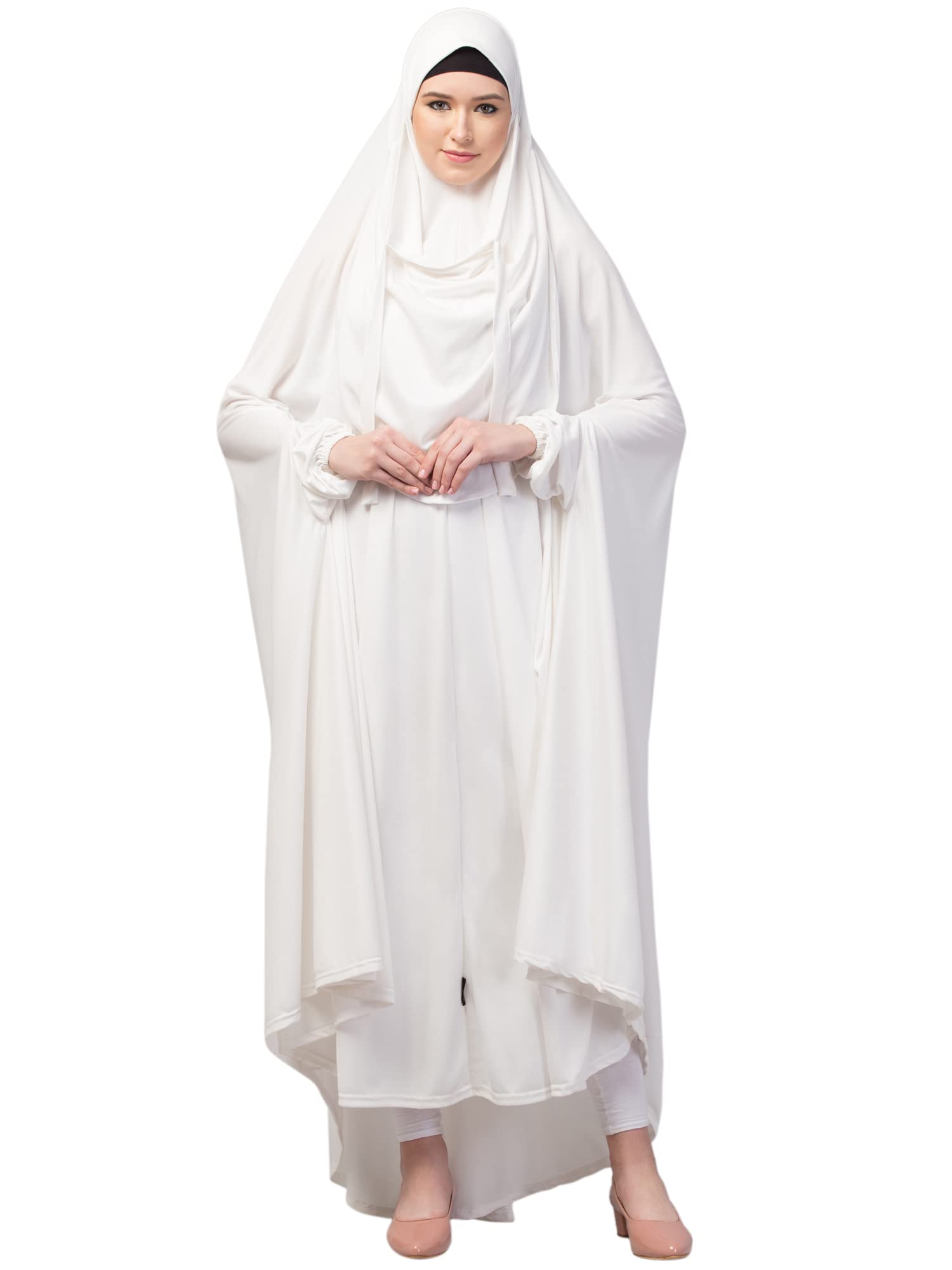 Mallika Extra Nose Piece Head To Toe Free Size Jilbab