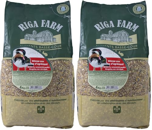 Riga - Melange VOLAILLE AGREMENT 4KG (L'emballage Peut Varier) (Lot de 2)