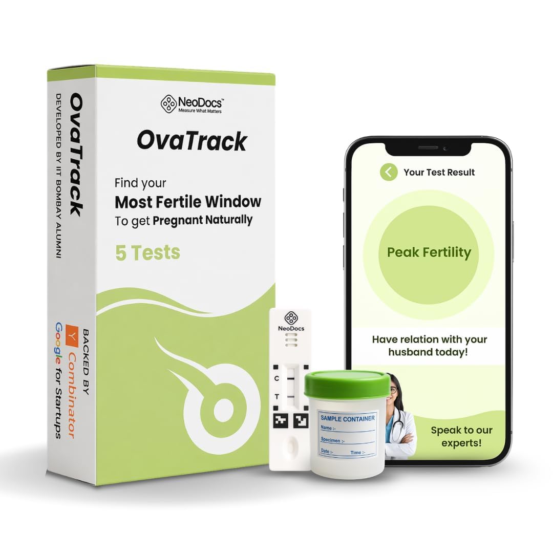 NeoDocs Ovulation Test Kit for Women | 5 Pack LH Test kits | Accurate Results in 5 mins | Easy At-Home Fertility Testing for women planning pregnancy naturally-picture-10