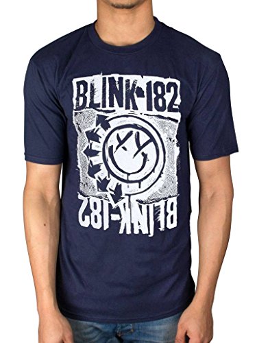 Official Blink 182 EU Deck T-Shirt Navy