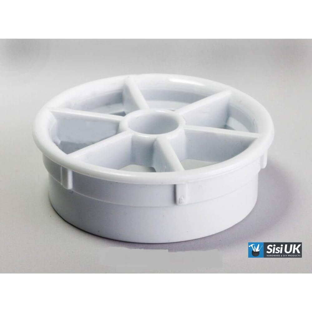 White Removable Shower Waste Grid Only Fits with Shower Traps 1½" Shower Grid 1 Pack - Image 3
