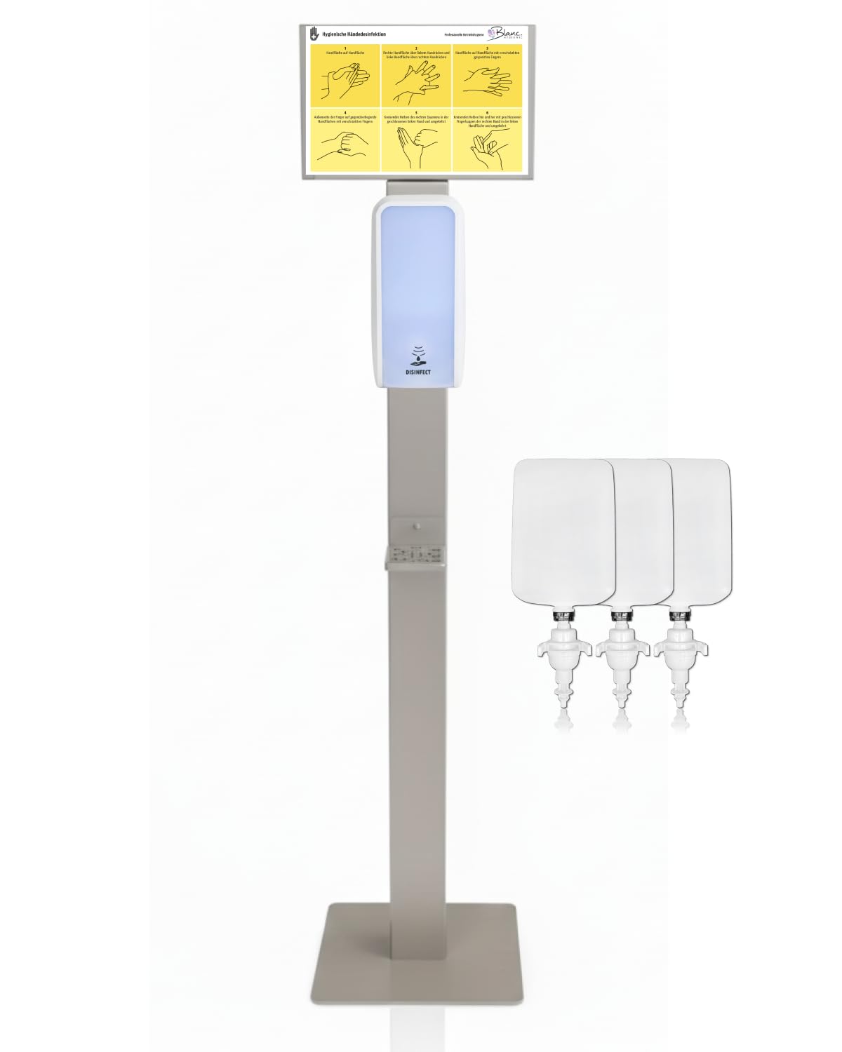 Cosmos Sensor-Desinfektionsstation Weiß + 3 L