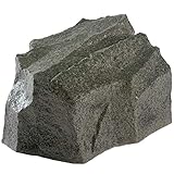 LxBxH 50х42х24 cm – Gewicht 5 kg – Abdeckfläche Ø 33 cm. Farbe: Grau