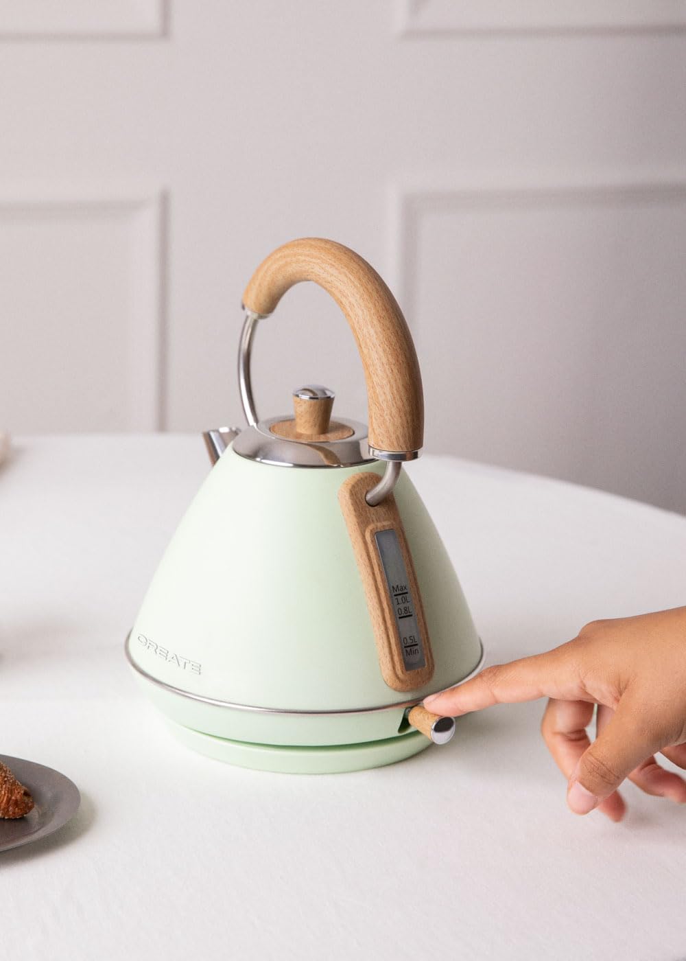 CREATE/PACK TOAST RETRO + KETTLE RETRO/Tostapane e bollitore acqua verde/3 programmate di tostatura, 1,7 l