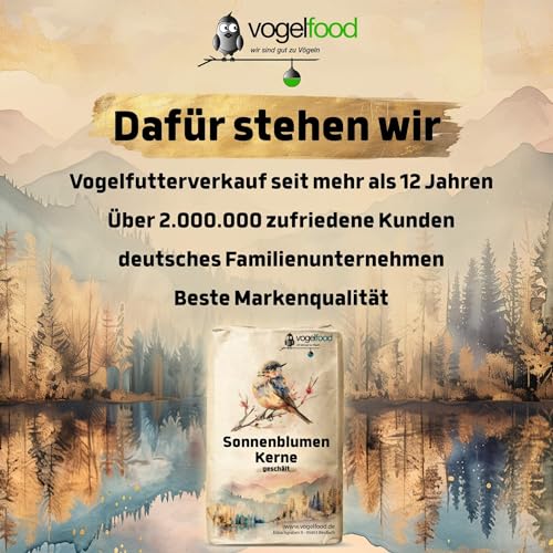 Vogelfood geschälte Sonnenblumenkerne 25kg