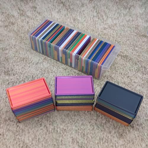 ULEIVA Trennwand Klein 130 Stck farbig gemischt, nicht sortiert 51 x 30 mm Trenner Ersatzteil kompatibel mit Stanley Kleinteilemagazin 1-93-980 1-93-981