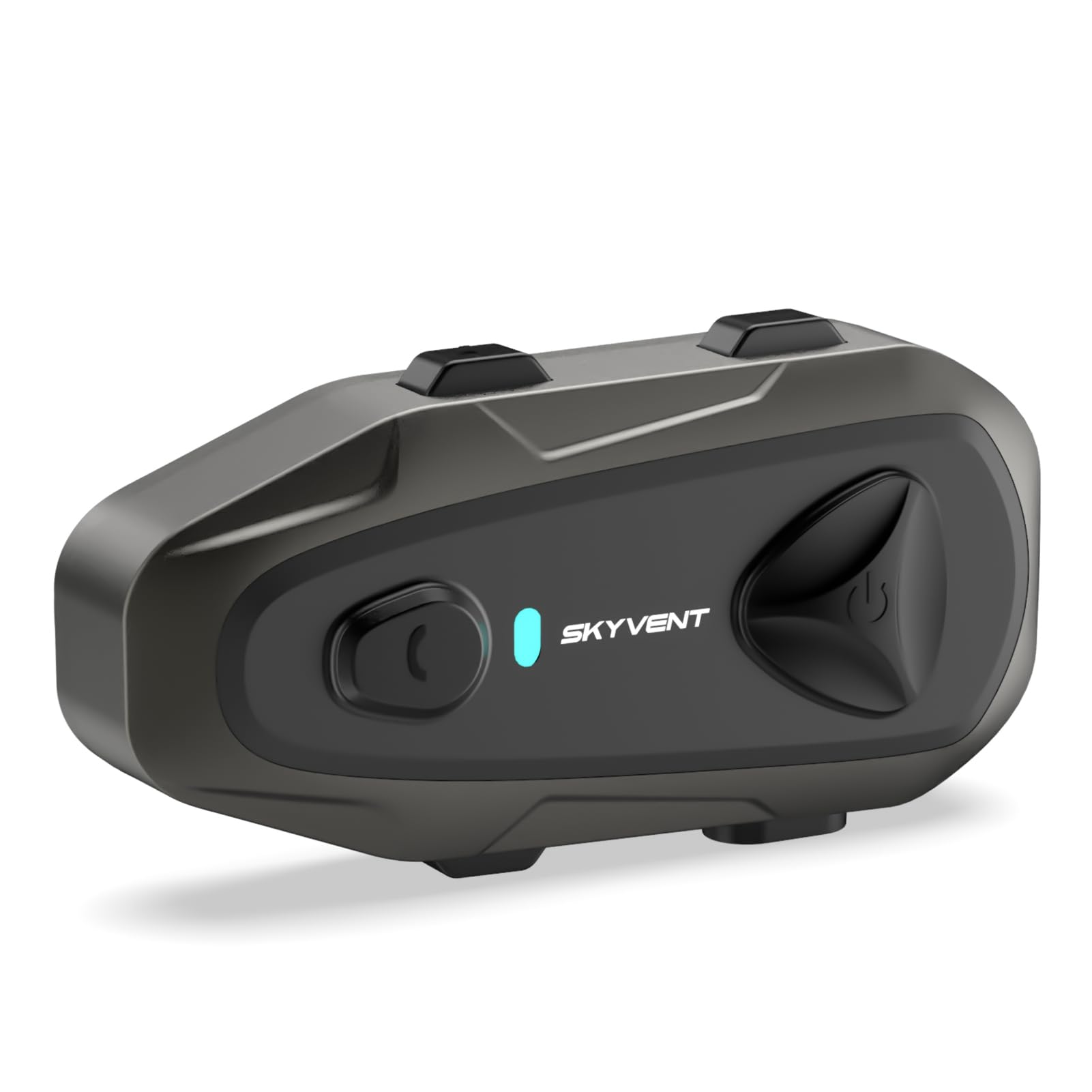 EJEAS E1 Motorcycle Helmet Bluetooth Headset, Bluetooth 5.3 Helmet Speaker with Noise Reduction and IP65 Waterproof, Voice Assistant and Hands-Free Calling for Single Rider Use-picture-12
