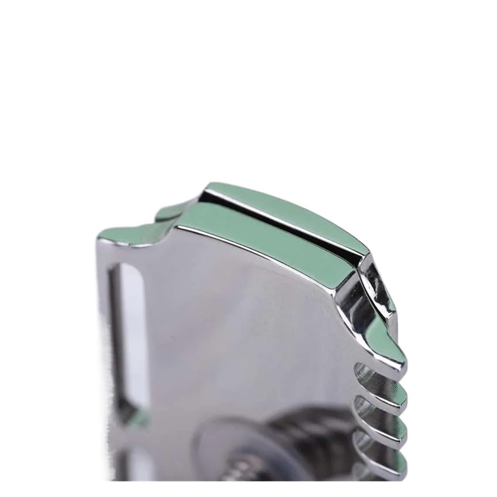 , Kompatibel For Yaqi, Vostok 70DC Rasierhobelkopf, 316 Edelstahl, Polierter Doppelkamm Mit 0,7 Mm Klingenabstand For Sanfte Rasur