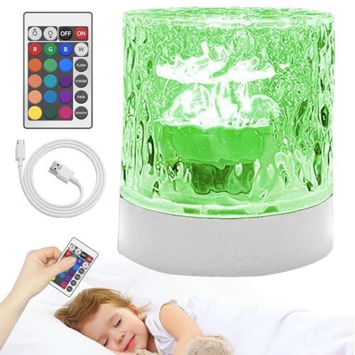 Husoiuy Luz Proyector - Lámpara Para Habitaciones | Luz Ambiental 16 Colores con Control Remoto Decoración Estética para Dormitorios Infantiles