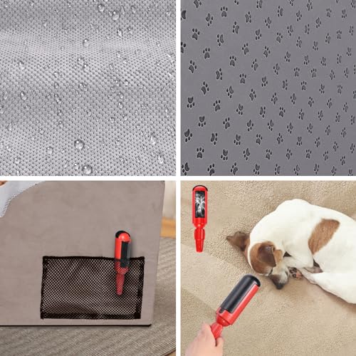 Almcmy-28-Dog-Stairs-for-High-Bed-6-Tier-Soft-Foam-Dog-Steps-for-Small-Dogs-Foldable-Pet-Steps-Portable-Dog-Ramps-Non-Slip-Dog-Stairs-for-Older-Cats-Injured-Pets-Send-1-Lint-Roller - Cucciolini Doodles   Almcmy-28-Dog-Stairs-for-High-Bed-6-Tier-Soft-Foam-Dog-Steps-for-Small-Dogs-Foldable-Pet-Steps-Portable-Dog-Ramps-Non-Slip-Dog-Stairs-for-Older-Cats-Injured-Pets-Send-1-Lint-Roller