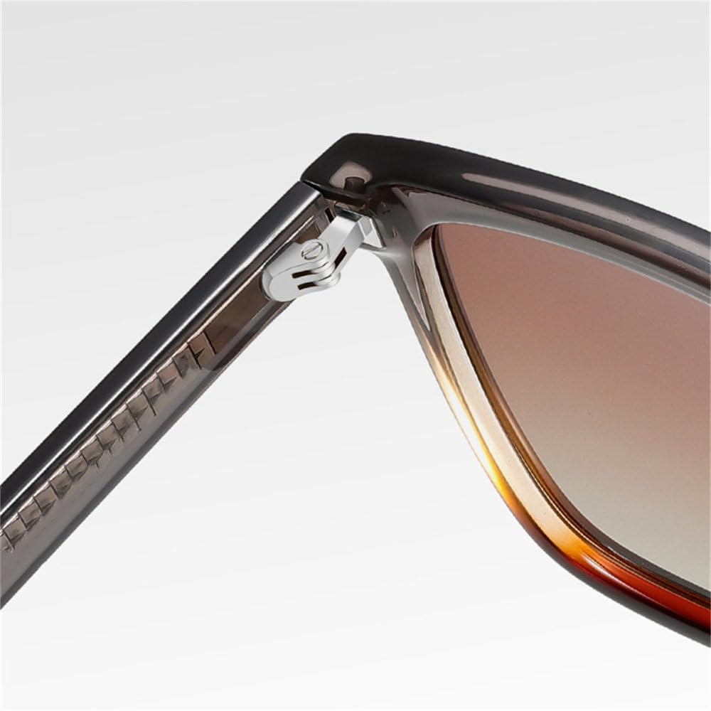 Occhiali da sole eleganti da donna e da uomo, polarizzati UV400, con montatura in acetato, occhiali da sole da campeggio, da esterno, per feste, occhiali da sole