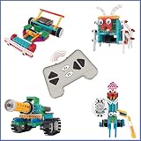Think Gizmos Robotic Kit for Kids Aged 6 7 8 9+, Ingenious Machines Remote Control Building Kits for