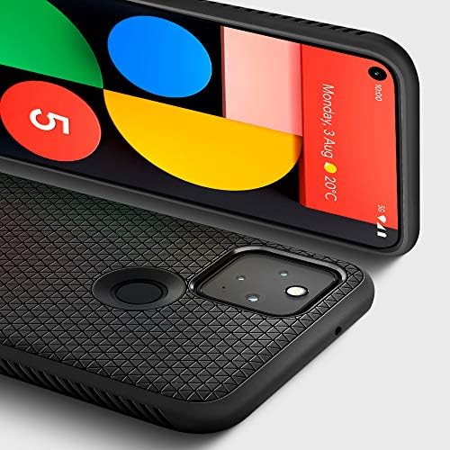 Spigen Liquid Air Case Compatible with Google Pixel 5 (2020) - Black