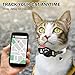 DILLYBUD Airtag Cat Collar Breakaway, Stretchy Cat Tracker Collar with Apple Air Tag Holder for Boy Girl Cats, Elastic GPS Tracking Collars for Kittens and Puppies, Adjustable 9