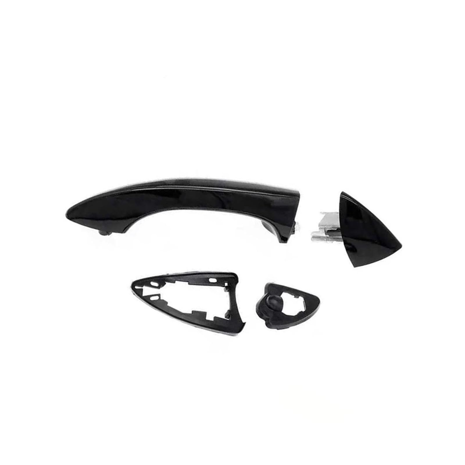 Fixcor Rhd Front Left Car Front Left Right/Rear Left Right Outside Door Handle For X5 E53 2000-2006 51218243617 51218243618(Rhd Front Left)