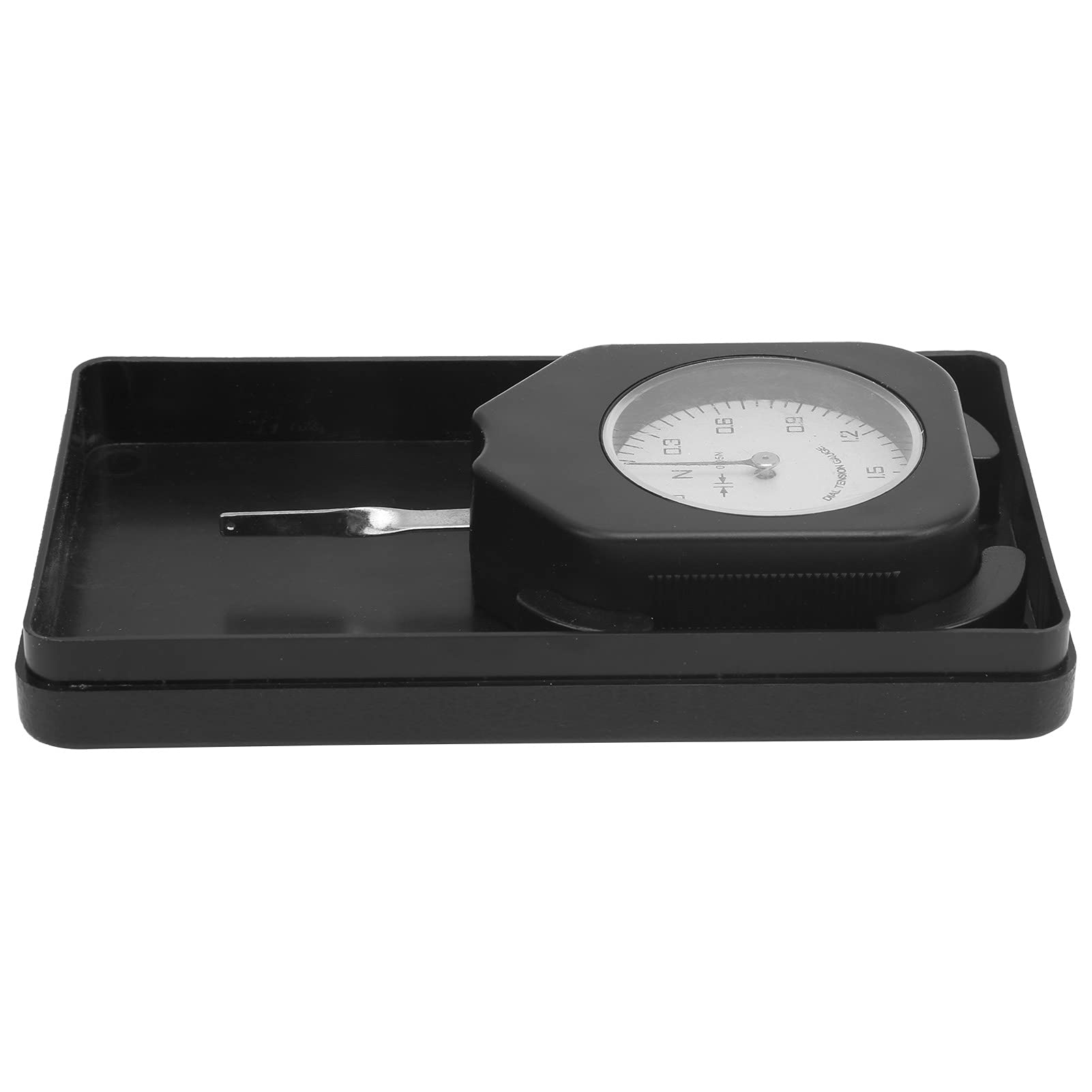 Depisuta Tension Meter, Dial Tension Meter Gram Force Gauge Handheld SEN-1.5-1 Gram Tension Meter with Single Pointer for Relay Tip Pressure for Electronic Switch