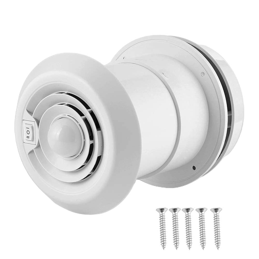 Wentylacja dachowa RV, wentylator dachowy 12V 5000R/min LED kratka wentylacyjna sufitowa okrągła do przyczep kempingowych
