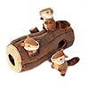 ZippyPaws-Woodland-Friends-Burrow-Interactive-Dog-Toys-Hide-and-Seek-Dog-Toys-and-Puppy-Toys-Colorful-Squeaky-Dog-Toys-and-Plush-Dog-Puzzles-Chipmunks-n-Log Colorful Squeaky Dog Toys
