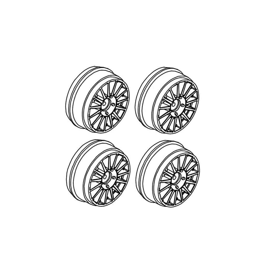 STASRC ZD Racing RX12 Spare Parts for ZD Racing RX12 Remote Control RC Drifting Car (Wheel hub 4pcs) — image 1