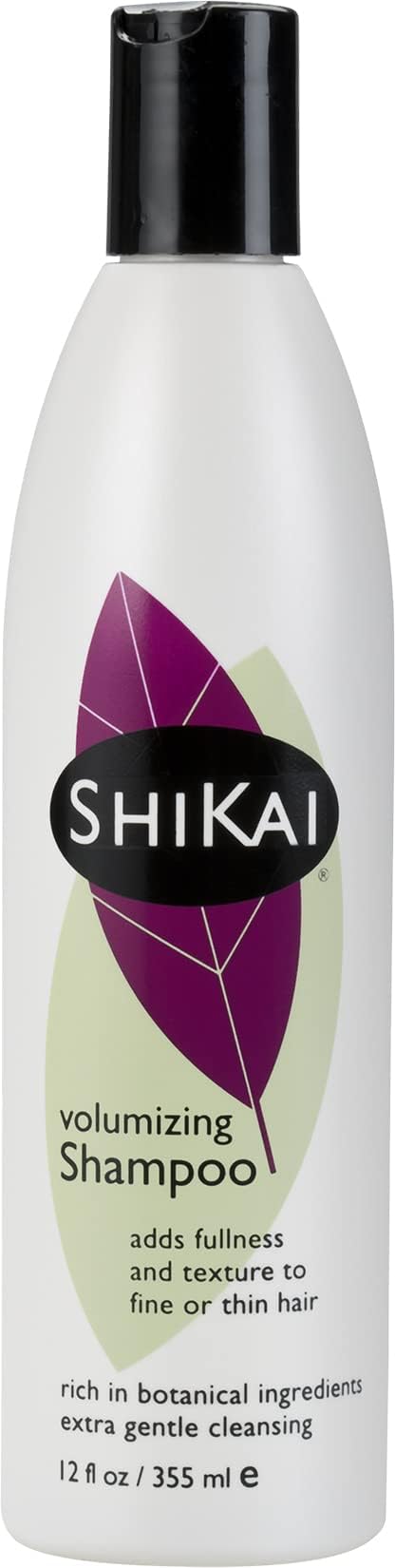 Volumizing Shampoo (12 oz) | Rich in Botanical Ingredients | Adds Volume, Moisture & Texture to Fine or Thin Hair | Extra Gentle Cleansing