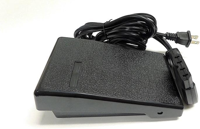 Replacement Foot Control-Pedal w/Cord, 0049307001R, Generic, Will fit BERNINA Sewing Machine Models : 1000 1001 1004 1005 1006 1008 1010 1011 1015 801 801S 802S 803S 807 808+ 940 950+