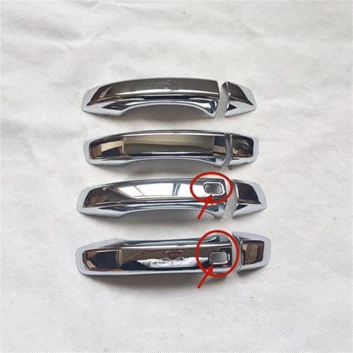 Embellecedor de manija puerta plástico cromado para MG ZS y HS