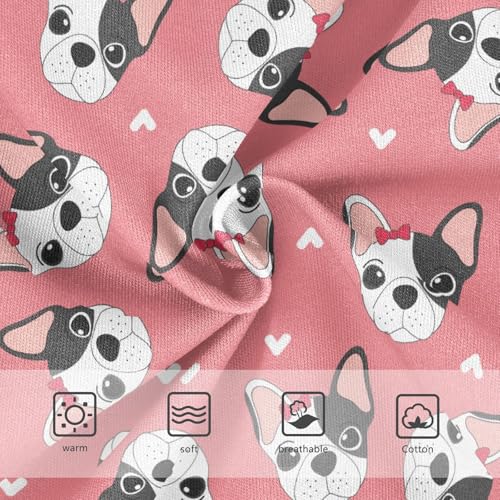 Girls' Underwear French Bulldog Cotton Stretch Comfort Toddler Panties3