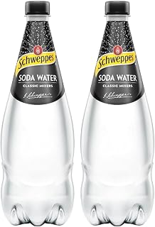 Schweppes Soda Water 1.1L (Pack of 2)