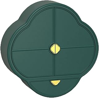 Przechowywanie kosmetyków Kosmetyczne pudełko do przechowywania Ścienne Perforacja Duża pojemność Szminka Produkty do pielęgnacji Skóry Biżuteria Półka Łazienka Półka Akcesoria i narzędzia do makijażu