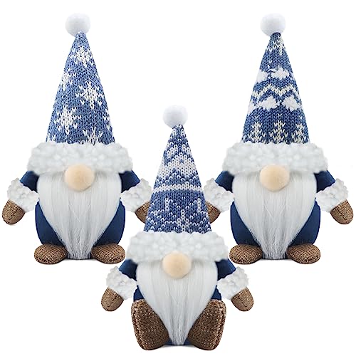 Gehydy Weihnachtswichtel Figuren 3er Set Weihnachtsdeko Wichtel...
