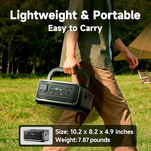 Image of ALLPOWERS VOLIX P300 300W Portable Power Station, 256Wh Solar Generator