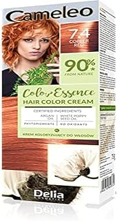 Cameleo – Color Essence – Coloring Cream – Copper Red – Semi-Permanent Tint on Tone – Effect Up to 8 Washes – Natural and …