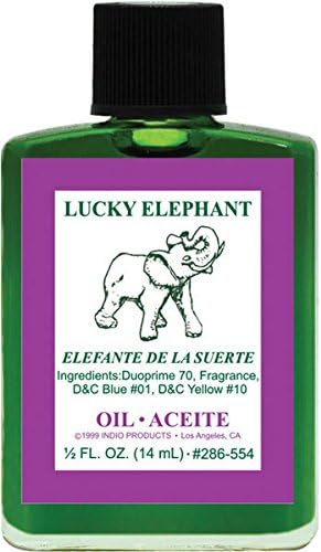 (12Pack) Indio Products Spiritual Anointing Oil- Lucky Elephant 1/2oz